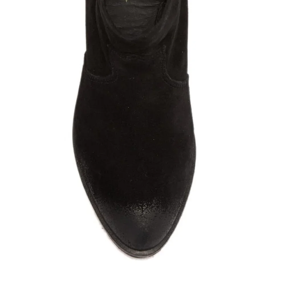 Rebels Molly Western-Style Suede Bootie 6 NEW